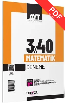 2025 AYT Matematik 3x40 Deneme kitap kapağı