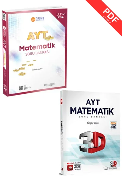 2025 AYT Matematik Muhteşem Set Üç Dört Beş Yayınları kitap kapağı