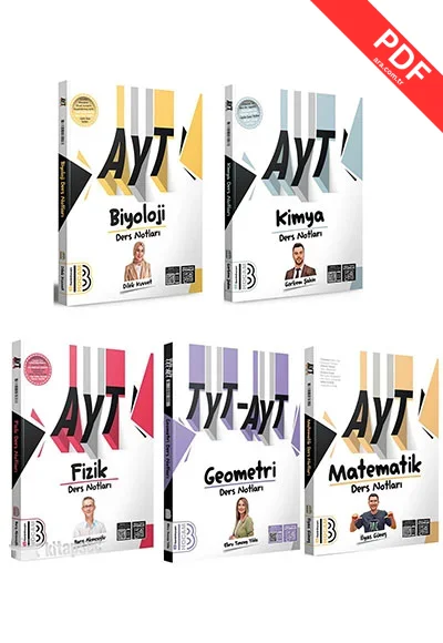 2025 AYT Sayısal Video Destekli Konu Anlatımı Seti Benim Hocam Yayınları kitap kapağı