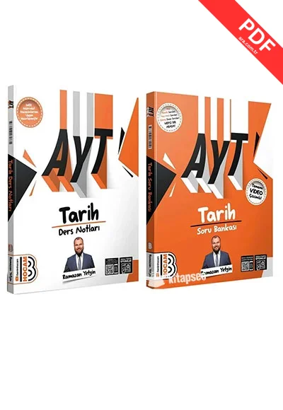 2025 AYT Tarih Video Destekli Konu Anlatımı ve Soru Bankası Seti Benim Hocam Yayınları kitap kapağı