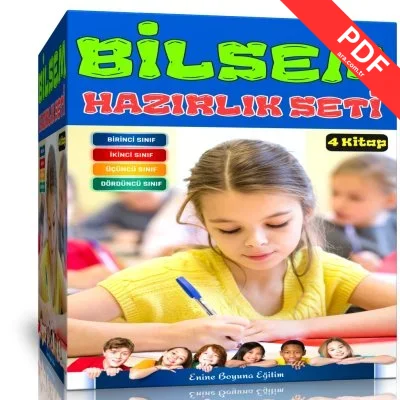 2025 Bilsem Hazırlık Seti 4 Kitap kitap kapağı