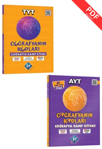 2025 Coğrafyanın Kodları TYT-AYT Coğrafya Kamp Kitabı Kr Akademi (GÜNCEL) kitap kapağı