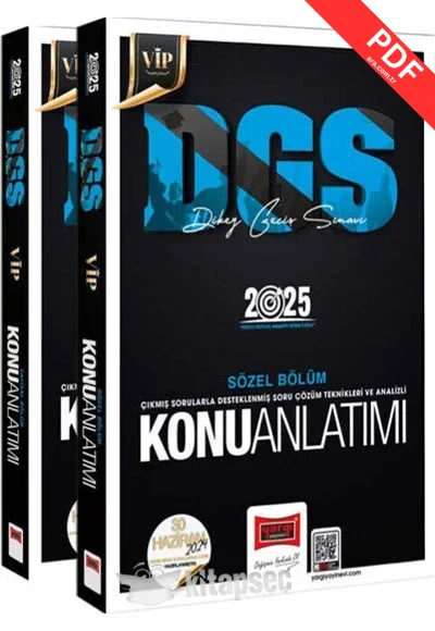 2025 DGS VİP Sayısal Sözel Yetenek Konu Anlatımlı Set Yargı Yayınları kitap kapağı