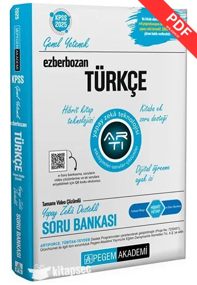 2025 Ezberbozan KPSS Genel Yetenek Genel Kültür Coğrafya Soru Bankası Pegem Akademi Yayıncılık kitap kapağı