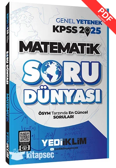 Dijital Hoca 2025 ÖABT İlköğretim Matematik Türkiye Geneli PDF Çözümlü Kurumsal 6`lı Deneme kitap kapağı