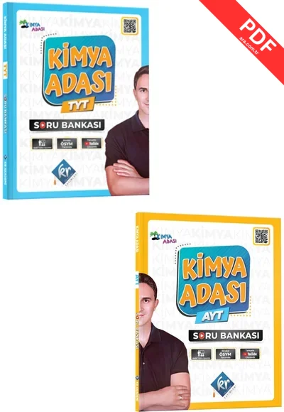 2025 Kimya Adası TYT Kimya Soru Bankası KR Akademi Yayınları GÜNCEL BASKI kitap kapağı