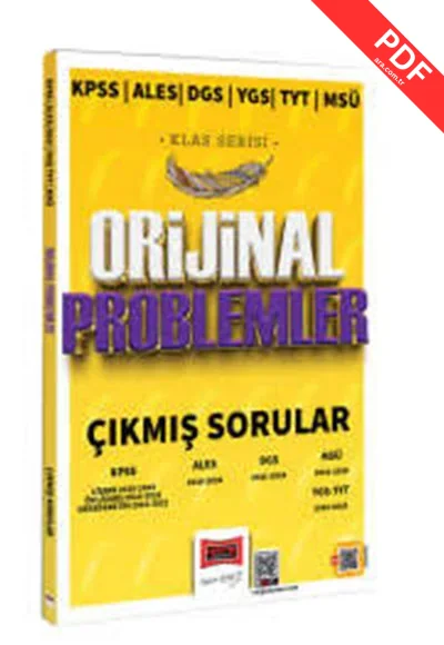 2025 KPSS ALES DGS TYT MSÜ Klas Serisi Orijinal Paragraf Son 3 Yıl Çıkmış Sorular Yargı Yayınları kitap kapağı
