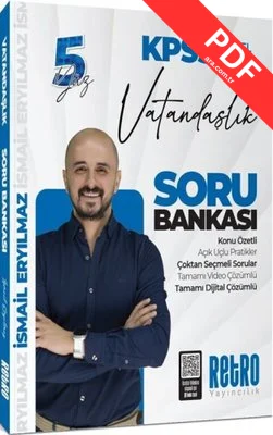 2025 KPSS Genel Kültür Vatandaşlık Soru Bankası kitap kapağı
