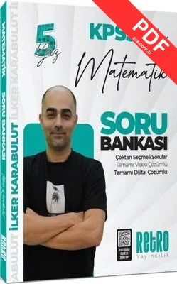 2025 KPSS Genel Yetenek Matematik Soru Bankası kitap kapağı