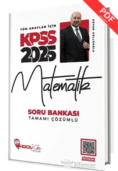 2025 KPSS Matematik Soru Bankası Çözümlü Hoca Kafası Yayınları kitap kapağı