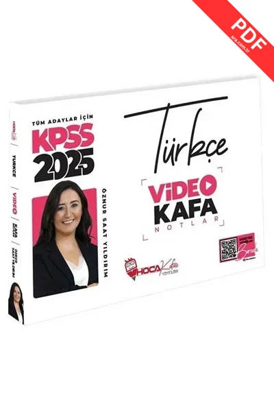 2025 KPSS Türkçe Video Kafa Notlar Hoca Kafası kitap kapağı