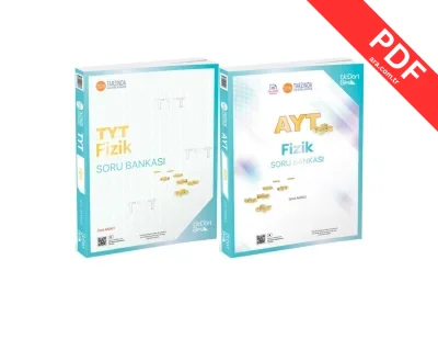 2025 Model TYT Fizik Soru Bankası - AYT Fizik Soru Bankası Seti Üç Dört Beş Yayınları kitap kapağı