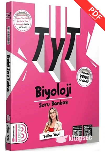2025 TYT Biyoloji Tamamı Çözümlü Soru Bankası Benim Hocam Yayınları kitap kapağı