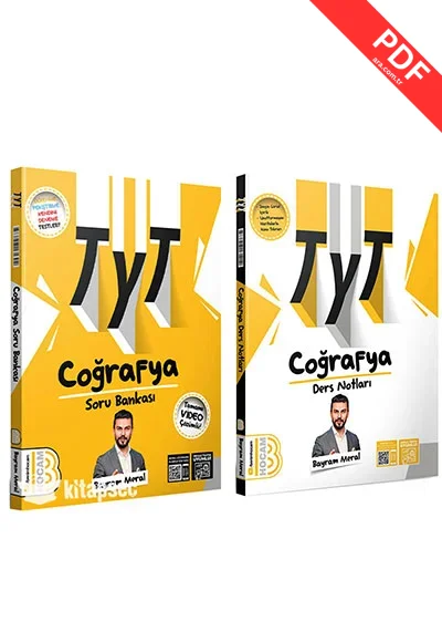 2025 TYT Coğrafya Soru Bankası Ders Notları Seti Benim Hocam Yayınları kitap kapağı