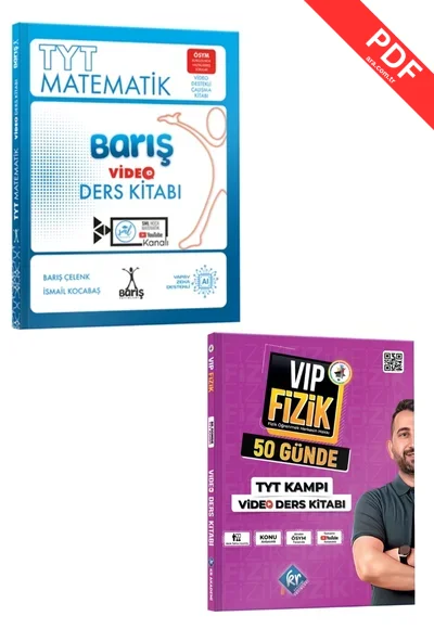 2025 TYT Matematik Barış Video Ders Kitabı-Barış Yayınları TYT Türkiye Geneli - 2 Kurumsal Deneme kitap kapağı