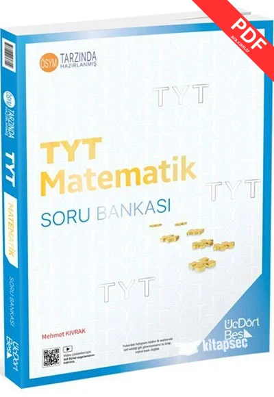 2025 TYT Matematik Soru Bankası Üç Dört Beş Yayınları kitap kapağı