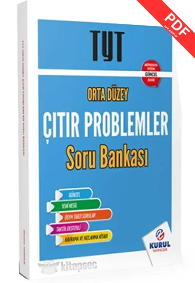 2025 TYT Orta Düzey Çıtır Problemler Soru Bankası Kurul Yayıncılık kitap kapağı