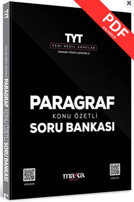 2025 TYT Paragraf Konu Özetli Yeni Nesil Soru Bankası Tamamı Video Çözümlü kitap kapağı