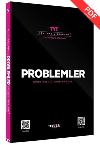 2025 TYT Problemler Konu Özetli Yeni Nesil Soru Bankası Tamamı Video Çözümlü Marka Yayınları kitap kapağı