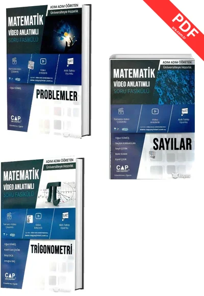 2025 TYT Problemler- Sayılar ve Trigonometri Konu Anlatımlı Soru Bankası Seti kitap kapağı