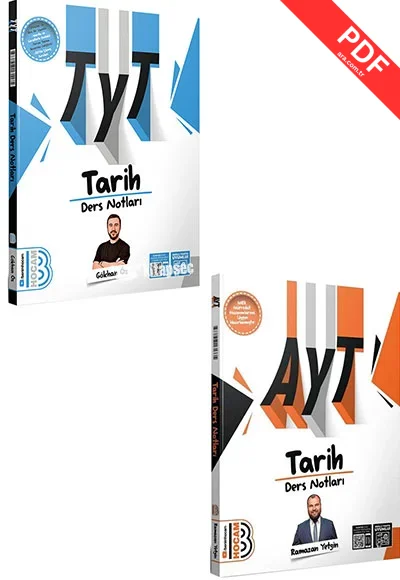 2025 TYT Tarih ve AYT Tarih Video Destekli Konu Anlatımı Seti Benim Hocam Yayınları kitap kapağı