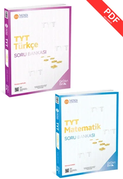 2025 TYT Türkçe Matematik Tamamı Çözümlü Soru Bankası Set Benim Hocam Yayınları kitap kapağı