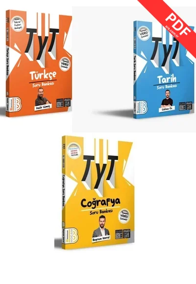 2025 TYT Türkçe Tarih Coğrafya Tamamı Çözümlü Soru Bankası Set Benim Hocam Yayınları GÜNCEL BASKI kitap kapağı