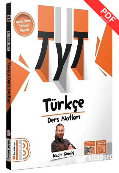 2025 TYT Türkçe Video Destekli Konu Anlatımı Benim Hocam Yayınları kitap kapağı