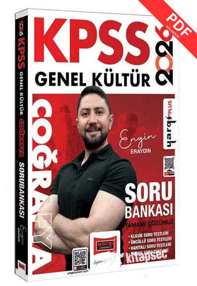 2026 KPSS Coğrafya Soru Bankası Çözümlü Engin Eraydın Yargı Yayınları kitap kapağı