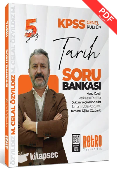 2026 KPSS Genel Kültür Tarih Soru Bankası Retro Yayıncılık kitap kapağı