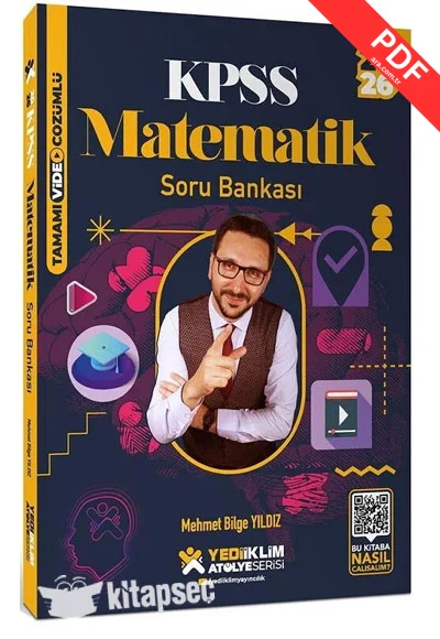 2026 KPSS Matematik Atölye Soru Bankası Çözümlü Yediiklim Yayınları kitap kapağı