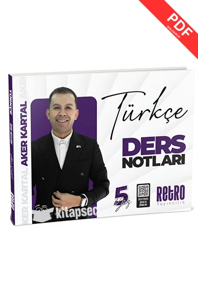 2026 Model Aker Kartal Türkçe Ders Notları Retro Yayıncılık kitap kapağı