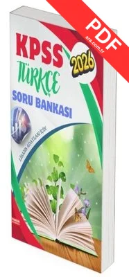 2026 KPSS Lisans Türkçe Soru Bankası kitap kapağı