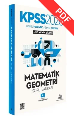 2026 KPSS Matematik-Geometri Soru Bankası kitap kapağı