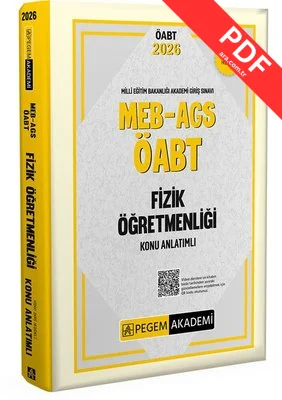 2026 MEB AGS ÖABT Fizik Öğretmenliği Konu Anlatımlı kitap kapağı