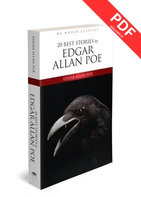 20 Best Stories By Edgar Allan Poe - Mk World Classics İngilizce Klasik Roman kitap kapağı