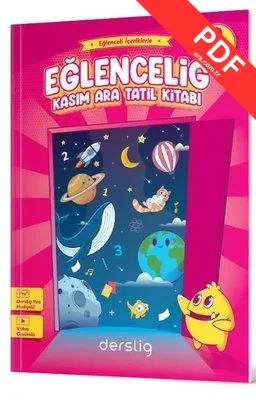 2. Sınıf Eğlencelig Kasım Ara Tatil Kitabı kitap kapağı