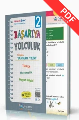 2.Sınıf Başarıya Yolculuk Yaprak Test kitap kapağı