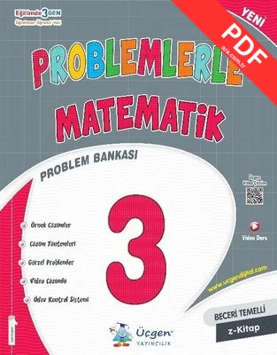 3. Sınıf Problemlerle Matematik kitap kapağı