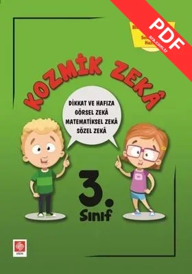 3. Sınıf Kozmik Zeka Bilsem Sınavlarına Hazırlık kitap kapağı