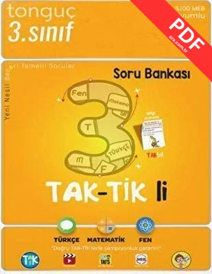 3. Sınıf Taktikli Soru Bankası kitap kapağı