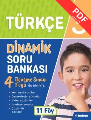 3.Sınıf Türkçe Dinamik Soru Bankası kitap kapağı