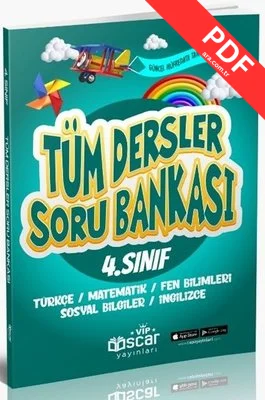 4. Sınıf Tüm Dersler Soru Bankası kitap kapağı