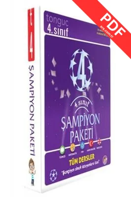 4.Sınıf Şampiyon Paketi kitap kapağı