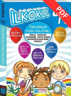 4.Sınıf Tüm Dersler Konu Anlatımlı kitap kapağı