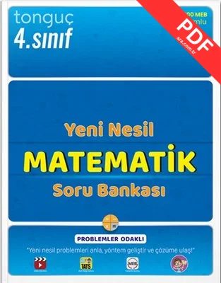 4.Sınıf Yeni Nesil Matematik Soru Bankası kitap kapağı