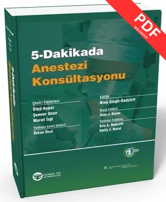 5 Dakikada Anestezi Konsültasyonu kitap kapağı