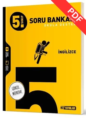 5. Sınıf İngilizce Soru Bankası kitap kapağı