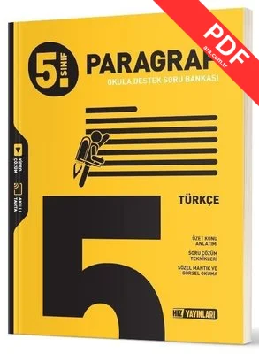 5. Sınıf Türkçe Paragraf Soru Bankası kitap kapağı