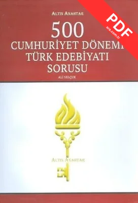 500 Cumhuriyet Dönemi Türk Edebiyat kitap kapağı